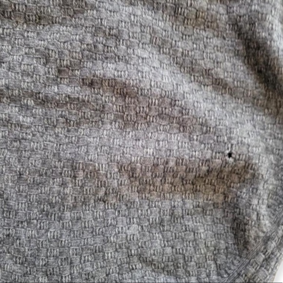 Tasso Elba men sweater gray pull over Small silk cashmere - Picture 5 of 5